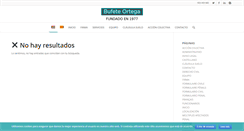 Desktop Screenshot of bufeteortega.com